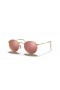Ray-Ban RB3447 Runde Flash Linser L (53 - 21) med Brune linser og Guld ramme Solbriller