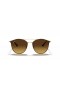 Ray-Ban RB3546 XL (52 - 20) med Brune linser og Brun ramme Solbriller
