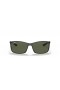 Ray-Ban RB4179 Liteforce L (62 - 13) med Grønne linser og Sort ramme Solbriller