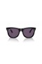 Ray-Ban RBR0502S Wayfarer Omvendt S (50 - 22) med Violet glas og Sort ramme Solbriller