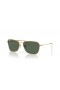 Ray-Ban RBR0102S Campingvogn Omvendt XL (58 - 15) med Grønne linser og Guld ramme Solbriller