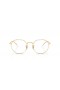 Ray-Ban RB3565 Jack Overgange® L (53 - 20) med Gennemsigtige glas og ramme Solbriller Guld