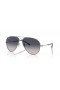 Ray-Ban RB3825 Gamle Aviator-XXL (62 - 14) med Blå linser og Sølv ramme Solbriller