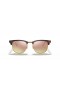 Ray-Ban RB3016 Clubmaster Flash Linser L (51 - 21) med Kobber linser og Tortoise frame Solbriller