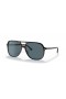 Ray-Ban RB2198 Bill XS (56 - 14) med Blå linser og Tortoise frame Solbriller