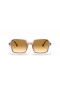 Ray-Ban RB1973 Pladsen II L (53 - 20) med Brune linser og Brun ramme Solbriller