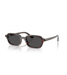 Ray-Ban RB4455 Zuri Bio-Baserede S (49 - 19) med Grå linser og Tortoise frame Solbriller