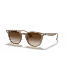 Ray-Ban RB4258F L (52 - 20) med Brune linser og Beige ramme Solbriller