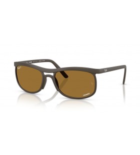 Ray-Ban RB4452CH Chromance Liteforce XL (56 - 20) med Brune linser og Brun ramme Solbriller