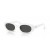 Ray-Ban RB4441D Bio-Baseret L (53 - 21) med Gr&Atilde;&yen; linser og Solbriller Hvid ramme