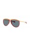 Ray-Ban RB2219 Aviator Olympische M (59 - 13) met Blauwe lenzen en Rood frame Zonnebrillen