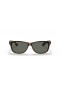 Ray-Ban RB2132 New Wayfarer Classic XL (58 - 18) met Groene lenzen en Schildpad frame Zonnebrillen