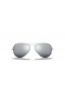 Ray-Ban RB3025 Aviator Spiegel XL (58 - 14) met Grijze lenzen en Zilver frame Zonnebrillen