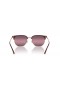 Ray-Ban RB4416 Nieuwe Clubmaster XL (53 - 20) met Rode lenzen en Rood frame Zonnebrillen