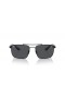 Ray-Ban RB3715M Scuderia Ferrari Collectie XXL (58 - 18) met Grijze lenzen en Zwart frame Zonnebrillen