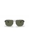 Ray-Ban RB3530 M (58 - 17) met Groene lenzen en Zwart frame Zonnebrillen