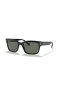 Ray-Ban RB2190 Jeffrey XL (55 - 20) met Groene lenzen en Zwart frame Zonnebrillen