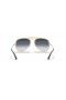Ray-Ban RB3584N Blaze Aviator XL (61 - 13) met Blauwe lenzen en Goud frame Zonnebrillen