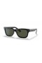 Ray-Ban RB2283 Burbank M (52 - 20) met Groene lenzen en Zwart frame Zonnebrillen