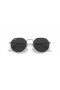 Ray-Ban RB8165 Jack Titanium S (51 - 20) met Zwarte lenzen en Zilver frame Zonnebrillen