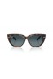 Ray-Ban RB2286 Doreen M (49 - 20) met Blauwe lenzen en Schildpad frame Zonnebrillen