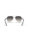 Ray-Ban RB4376 L (57 - 16) met Grijze lenzen en Transparant frame Zonnebrillen
