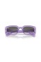 Ray-Ban RB4395F Kiliane Bio-Based M (54 - 21) met Grijze lenzen en Violet frame Zonnebrillen