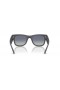 Ray-Ban RB4840S Mega Wayfarer Liteforce L (52 - 21) met Grijze lenzen en Grijs frame Zonnebrillen