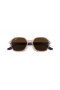 Ray-Ban RB4361 Evolueren S (52 - 18) met Bruine lenzen en Beige frame Zonnebrillen