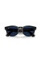 Ray-Ban RW4009F Ray-Ban | Meta Lage Brug Fit Headliner L (51 - 23) met Blauwe lenzen en Zwart frame Zonnebrillen