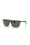 Ray-Ban RB4385 XXL (58 - 18) met Groene lenzen en Groene frame Zonnebrillen