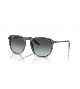 Ray-Ban RB2203 L (55 - 20) met Blauwe lenzen en Blauw frame Zonnebrillen