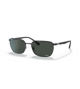 Ray-Ban RB3684CH Chromance XL (58 - 18) met Grijze lenzen en Zwart frame Zonnebrillen
