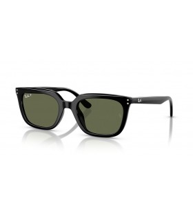 Ray-Ban RB4439D L (54 - 21) met Groene lenzen en Zwart frame Zonnebrillen