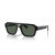 Ray-Ban RB4397 Corrigan Bio-Based M (54 - 20) met Groene lenzen en Zwart frame Zonnebrillen