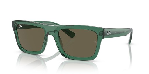 Ray-Ban RB4396 Warren Bio-Based M (54 - 20) Ruskea linssit ja Vihreä runko Aurinkolasit