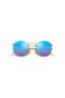 Ray-Ban RB3447 Kierros Flash-Linssit S (50 - 21) Sininen linssit ja Kulta runko Aurinkolasit