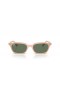 Ray-Ban RB4456 Zaya biopohjaisten XXS (50 - 19) Vihreä linssit ja Pinkki runko Aurinkolasit