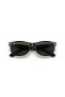 Ray-Ban RB2132 New Wayfarer Classic-M (55 - 18) Vihreä linssit ja Musta runko Aurinkolasit