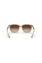 Ray-Ban RB4362 L (55 - 18) Ruskea linssit ja Beige runko Aurinkolasit