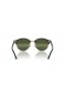 Ray-Ban RB4246 Clubround Chromance M (51 - 19) Hopea linssit ja Vihreä runko Aurinkolasit