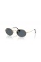 Ray-Ban RB3547N Soikea Tasainen Linssit M (51 - 21) Sininen linssit ja Kulta runko Aurinkolasit