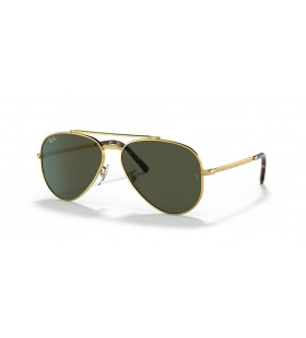 Ray-Ban RB3625 Uusi Aviator L (58 - 14) VihreÃ¤ linssit ja Kulta runko Aurinkolasit