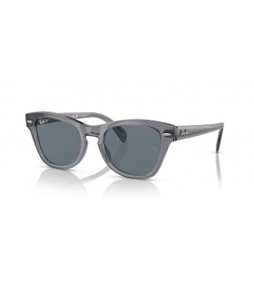 Ray-Ban RB0707S XL (53 - 21) Sininen linssit ja Harmaa runko Aurinkolasit