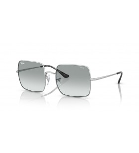 Ray-Ban RB1971 Square 1971 Classic L (54 - 19) Sininen linssit ja Hopea runko Aurinkolasit