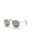 Ray-Ban RB3637 Nouveau cycle XXS (47 - 21) avec de l'Argent et de lentilles d'Or frame Lunettes de soleil