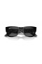 Ray-Ban RB0840S Mega Wayfarer Disney 100e Anniversaire M (51 - 21) avec des lentilles Grises et Noir frame Lunettes de soleil