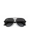 Ray-Ban RB4376 L (57 - 16) avec des lentilles Grises et Noir frame Lunettes de soleil
