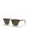 Ray-Ban RB3016 Clubmaster Classic L (51 - 21) avec les lentilles Vertes et Tortoise frame Lunettes de soleil