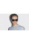 Ray-Ban RB4165 Justin Classique S (54 - 16) avec des lentilles Grises et Noir frame Lunettes de soleil